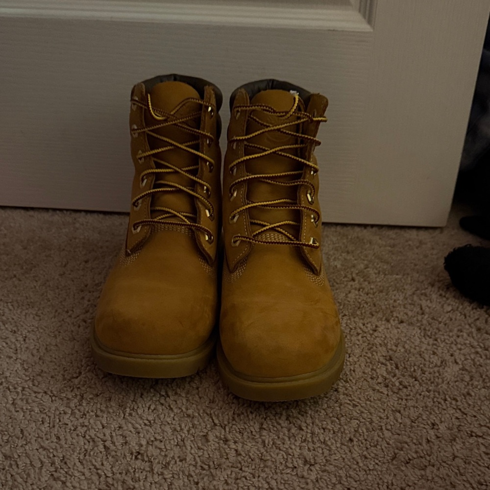 Timberland Honey Leather Moto Boots